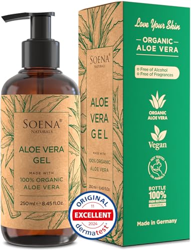 Aloe Vera Gel mit 100% BIO ALOE VERA | Frei von