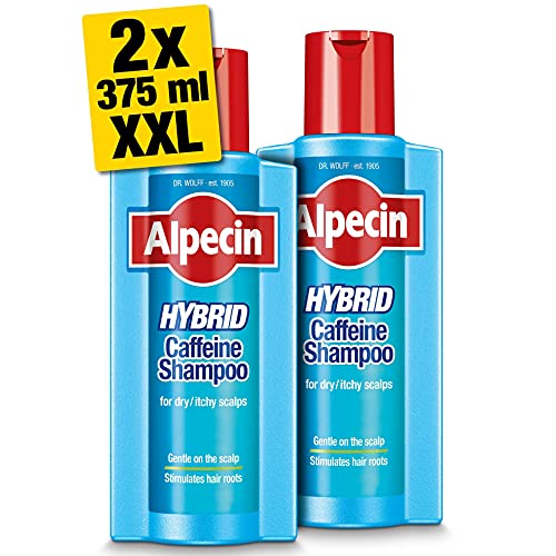 Alpecin Caffeine Shampoo Hybrid 2x 375 ml | Champú