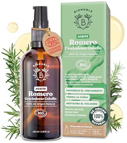 BIONOBLE Aceite de Romero para el Cabello Orgánico