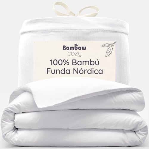 Bambaw Funda Nordica 240x220cm Bambu, para Cama