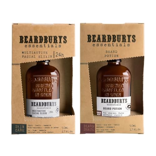 Beardburys Essentials - Kit Facial y Barba