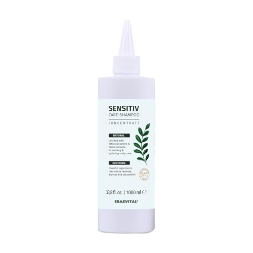 Champú de hierbas suave con ectoína, 1000 ml, para