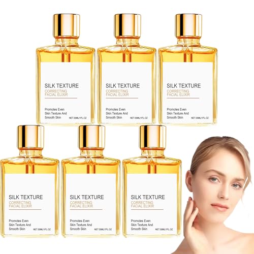 Aceite corporal de seda, elixir facial ligero y