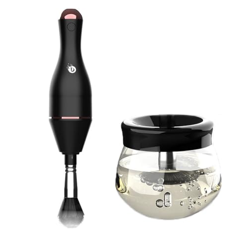 Máquina limpiadora de brochas de maquillaje