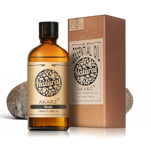 AKARZ Aceite esencial de almizcle natural de 100