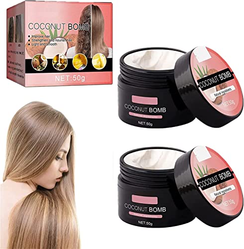 Mascarilla nutritiva para el cabello con bomba de