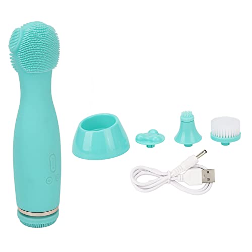 Para el verde, para el cepillo de limpiador facial