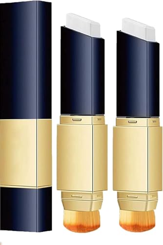 Corrector de doble cara con brocha, corrector de