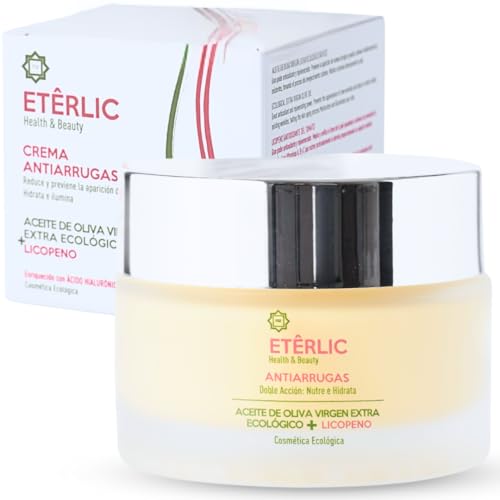 Crema Facial Hidratante y Reafirmante Eterlic con