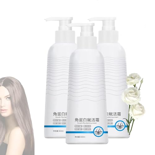 Crema Revitalizante Con Queratina, Suero Capilar