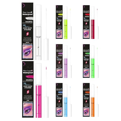 Delineador De Ojos Impermeable - Brillo 8 Colores