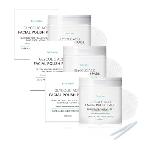 Discos Exfoliantes Faciales con Ácido Glicólico -