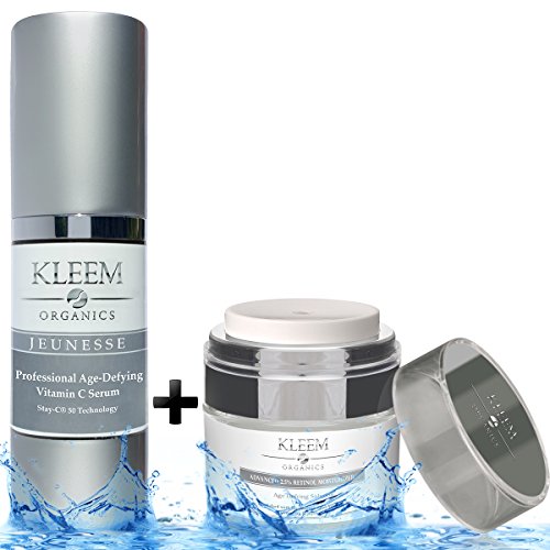 Dúo Antiedad: Crema de Retinol y Sérum de Vitamina