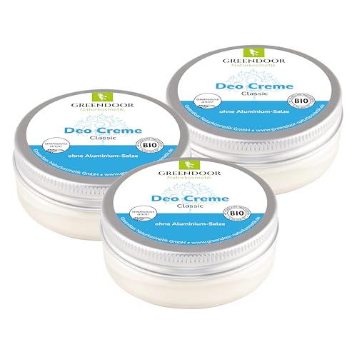 Crema desodorante de Greendoor con aloe vera sin