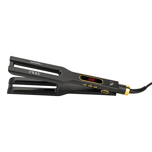 GAMMAPIÙ Twin Plancha de Pelo Profesional, 4