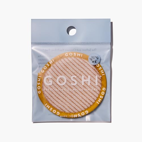 GOSHI Almohadillas exfoliantes para la piel,