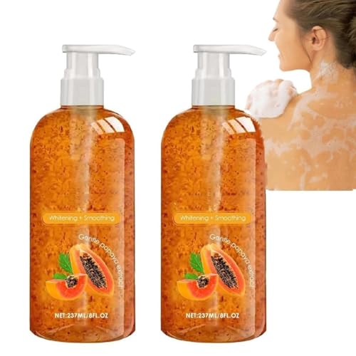 Gel de ducha hidratante con aceite de papaya para