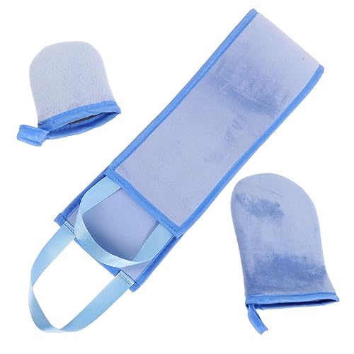 Happyyami Guantes Cuerpo Azul Cinta De Espalda