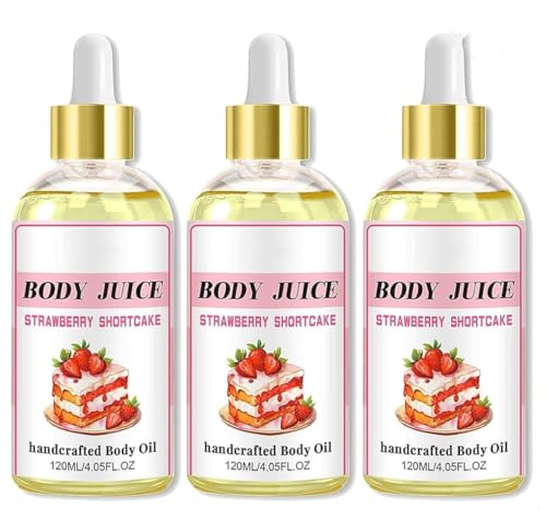 IFFANY Aceite de Jugo Corporal Tarta de Fresa,