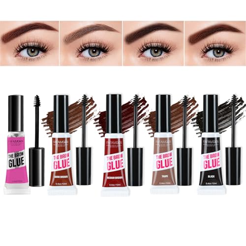 JasCherry Gel Fijador de Cejas con Cepillo,