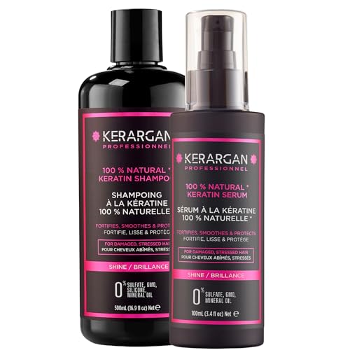 Kerargan - Dúo Ultra Reparador Champú y Suero con