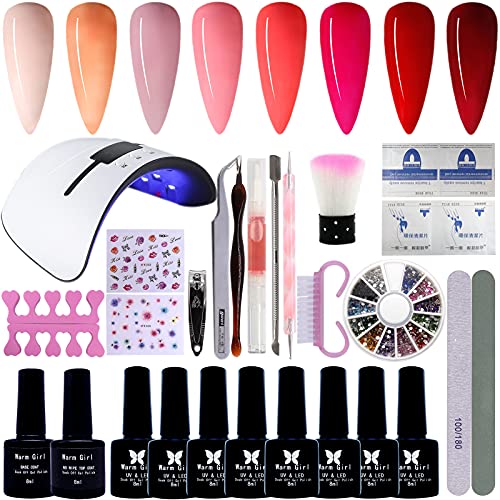 Kit de esmalte de uñas de gel para principiantes –