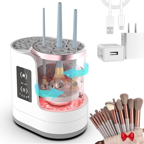 Makeup Brush Cleaner, Electric Makeup Brush