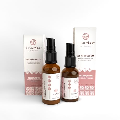 LisaMar® Juego de crema facial y suero – Cuidado