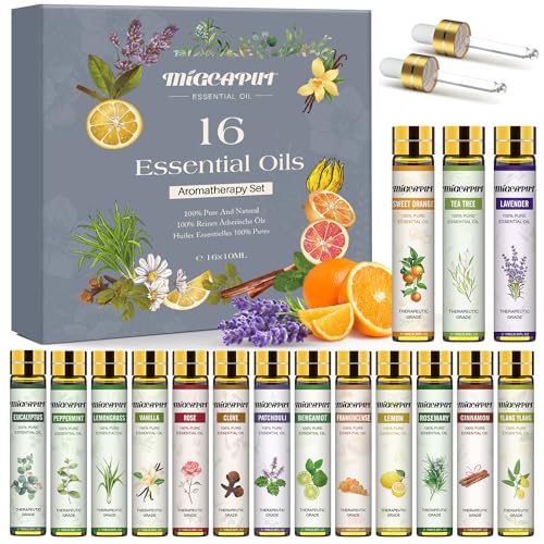 MIGCAPUT Aceites Esenciales para Humidificador 16
