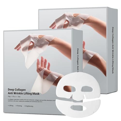 Mascarilla lifting antiarrugas de colágeno