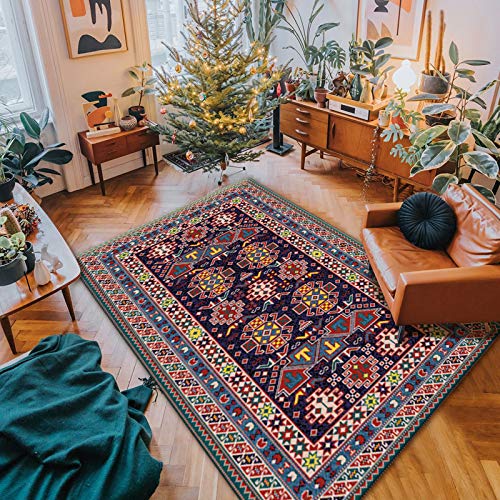 NF Alfombra vintage para sala de estar,