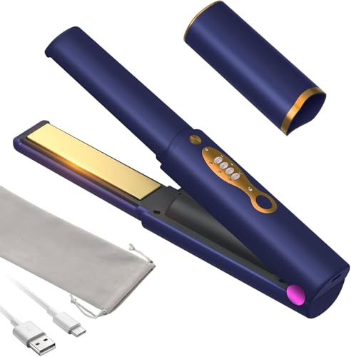 OBEST Planchas de Pelo Viaje Portátil, 2en1