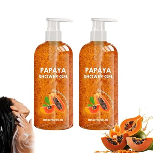 Papaya Oil-Control Hidratante Gel de ducha, jabón