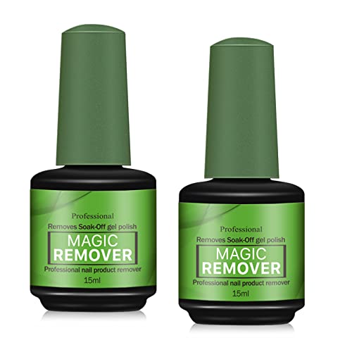 Paquete de 2 Quitaesmalte Uñas Gel, Removedor