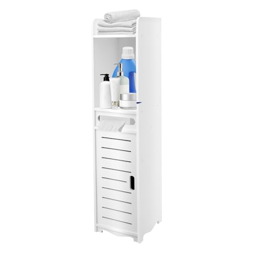 RUETERY Armario de baño, almacenamiento de papel