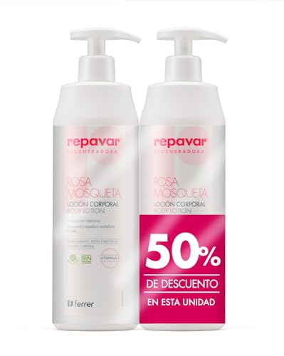 Repavar Regeneradora Loción Corporal con Rosa