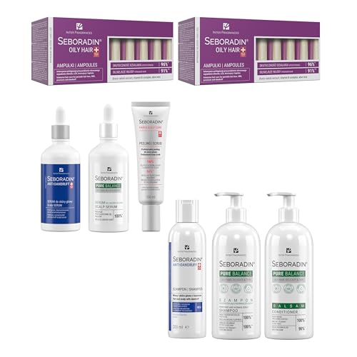 SEBORADIN Maria Set Blue - 2x Ampollas Oily Hair -