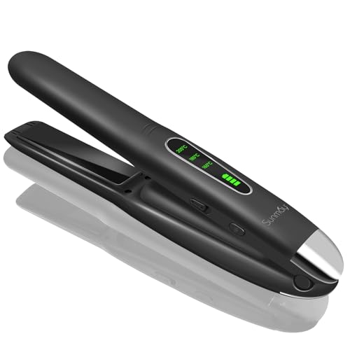 SUNMAY Voga 2 en 1 Plancha para el pelo y Rizador