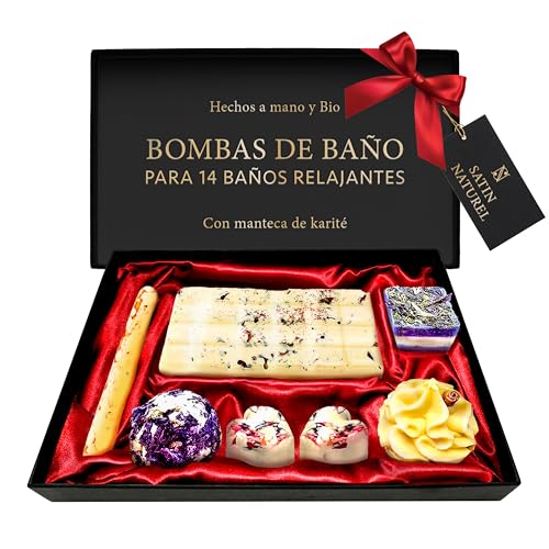 Satin Naturel Regalos Originales - 7 Bombas de