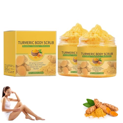 Scrub corporal de cúrcuma, actualización 2025