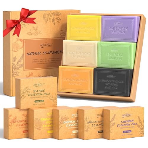 Set de Regalo de Jabón Natural, 6 Piezas de Jabón