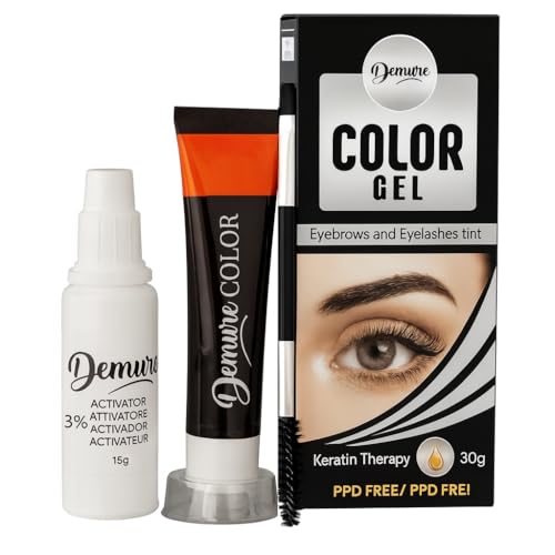 Set de Tinte para Pestañas y Cejas Demure con