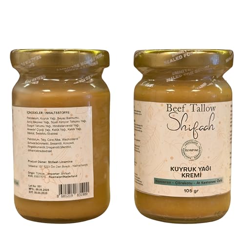Shifaah Kuyruk Yağı Kremi (Beef Tallow Cream) 210