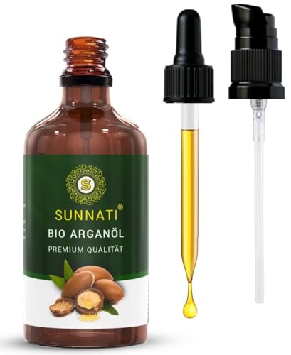 Sunnati® Aceite de argán orgánico prensado en frío