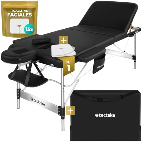 TecTake® Camilla Masaje Plegable y Ajustable en