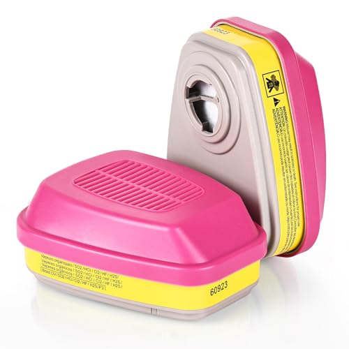 60923 Cartuchos de respirador, filtros de