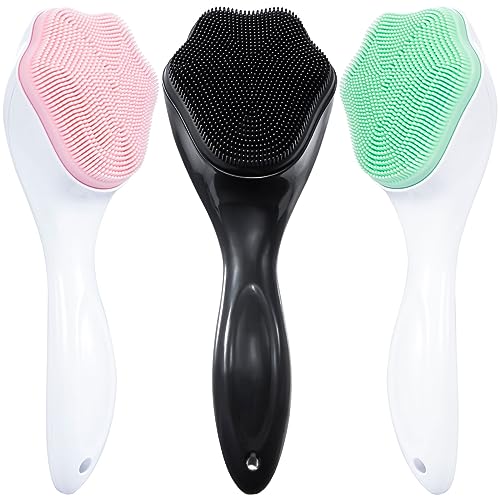 ooloveminso - Exfoliante de silicona de mano, 3