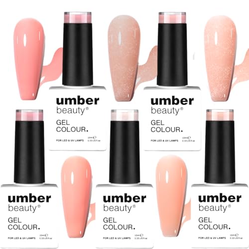 Umber Beauty Esmalte de uñas de gel Color Blush,