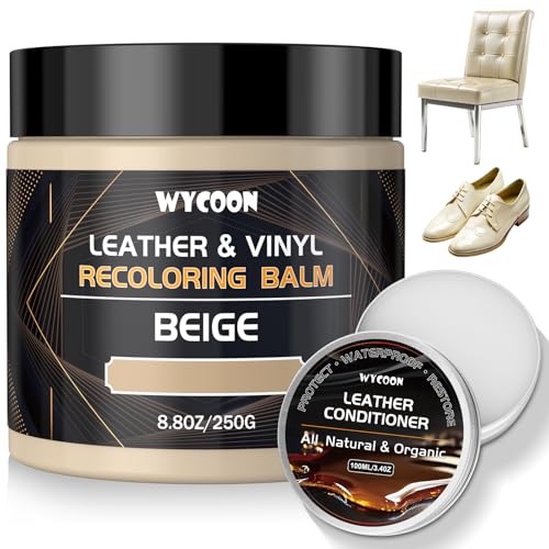 WYCOON Reparador y Cuidado de Cuero Beige -