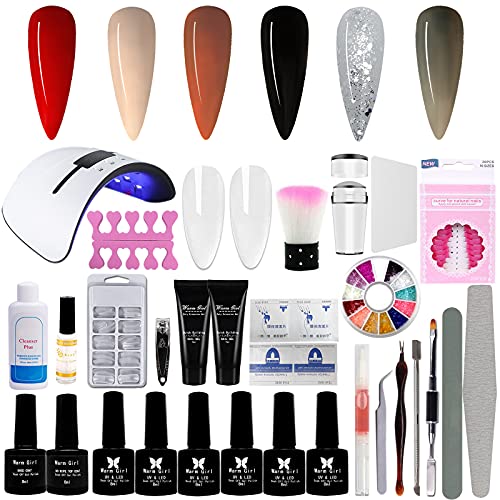 Warm Girl Juego de 6 colores de esmalte de uñas UV